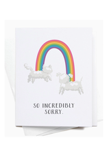 So Incredibly Sorry Pet Loss Rainbow Greeting Card