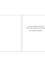 Part of Us Sympathy Helen Keller Greeting Card