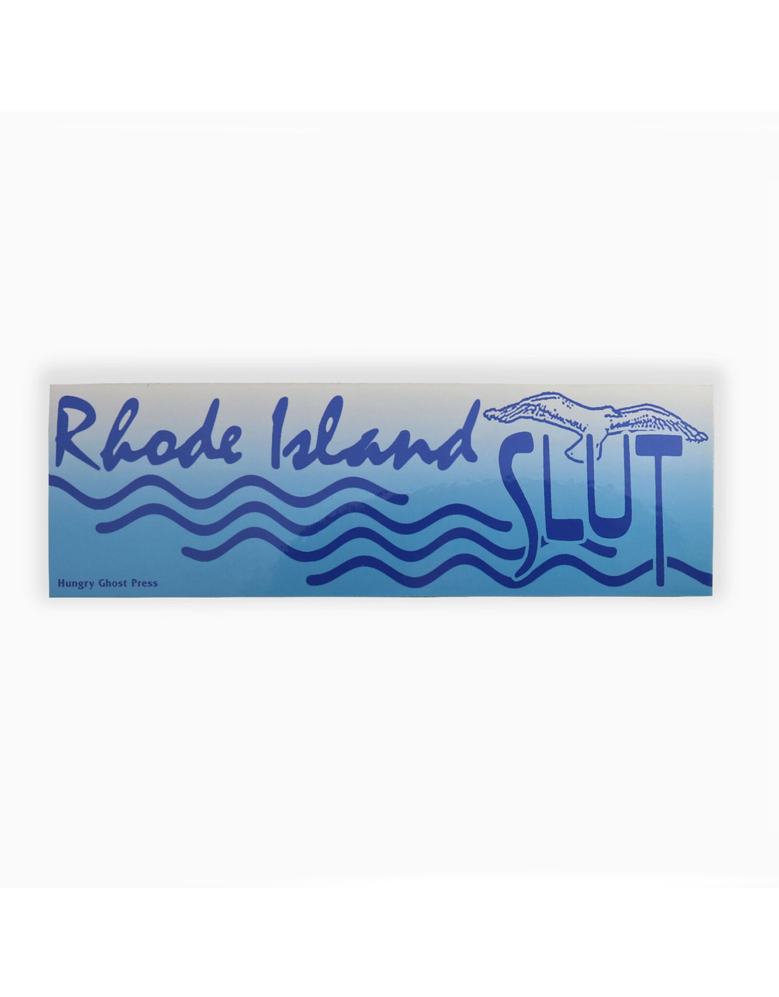 Rhode Island Slut Vinyl Bumper Sticker