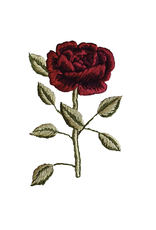 Stitched Rose Tattoo Pair