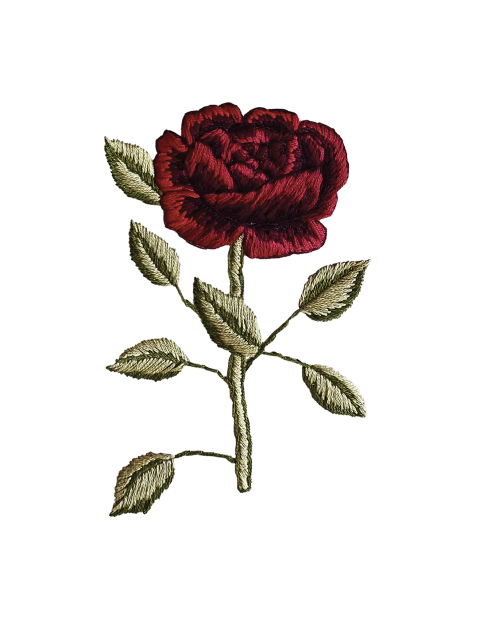 Stitched Rose Tattoo Pair