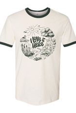I Love It Here Ringer T-Shirt