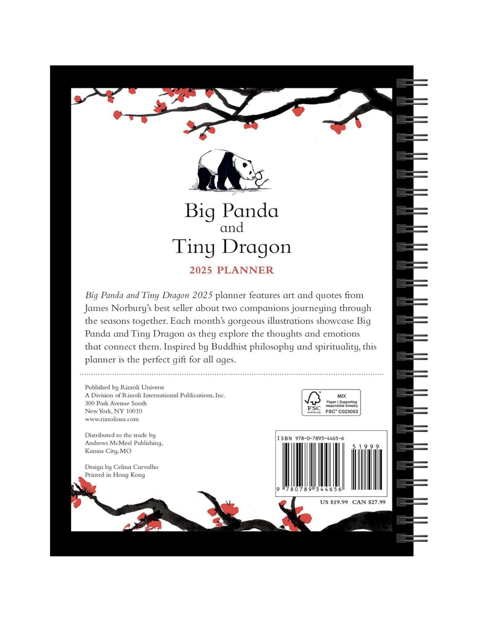 Big Panda and Tiny Dragon 12 Month Planner 2025 *