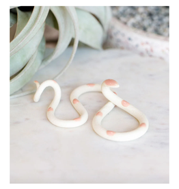 Small Tabletop Ceramic Snake - Sofie