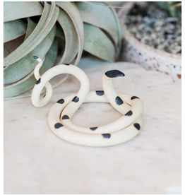 Medium Tabletop Ceramic Snake - Simon