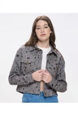 Cat Print Jacket