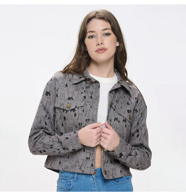 Cat Print Jacket
