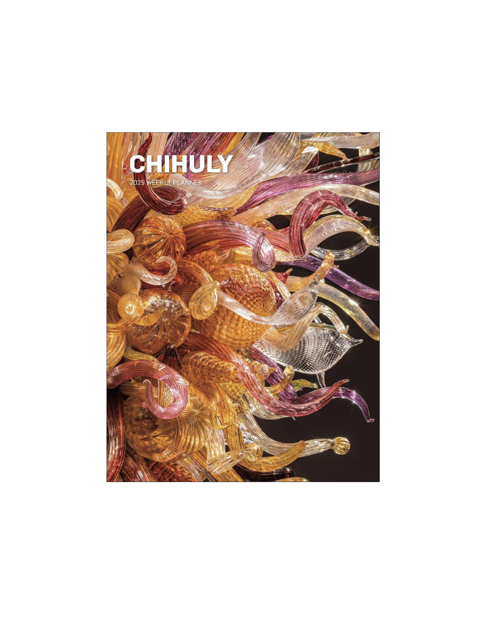 Chihuly Weekly Hardcover Planner 2025 *