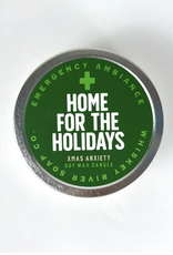 Home For The Holidays Tin Candle