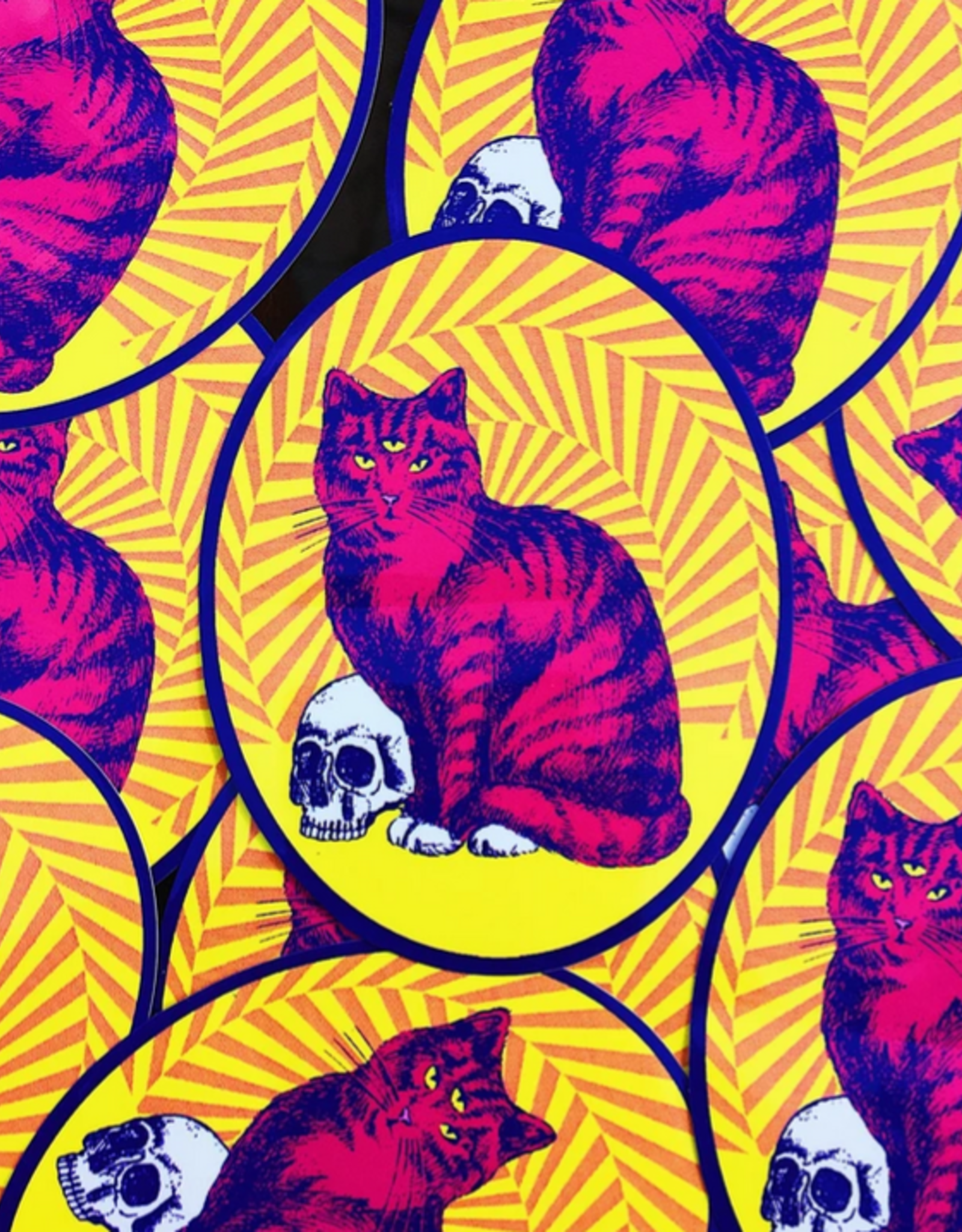 Groovy Cat Sticker