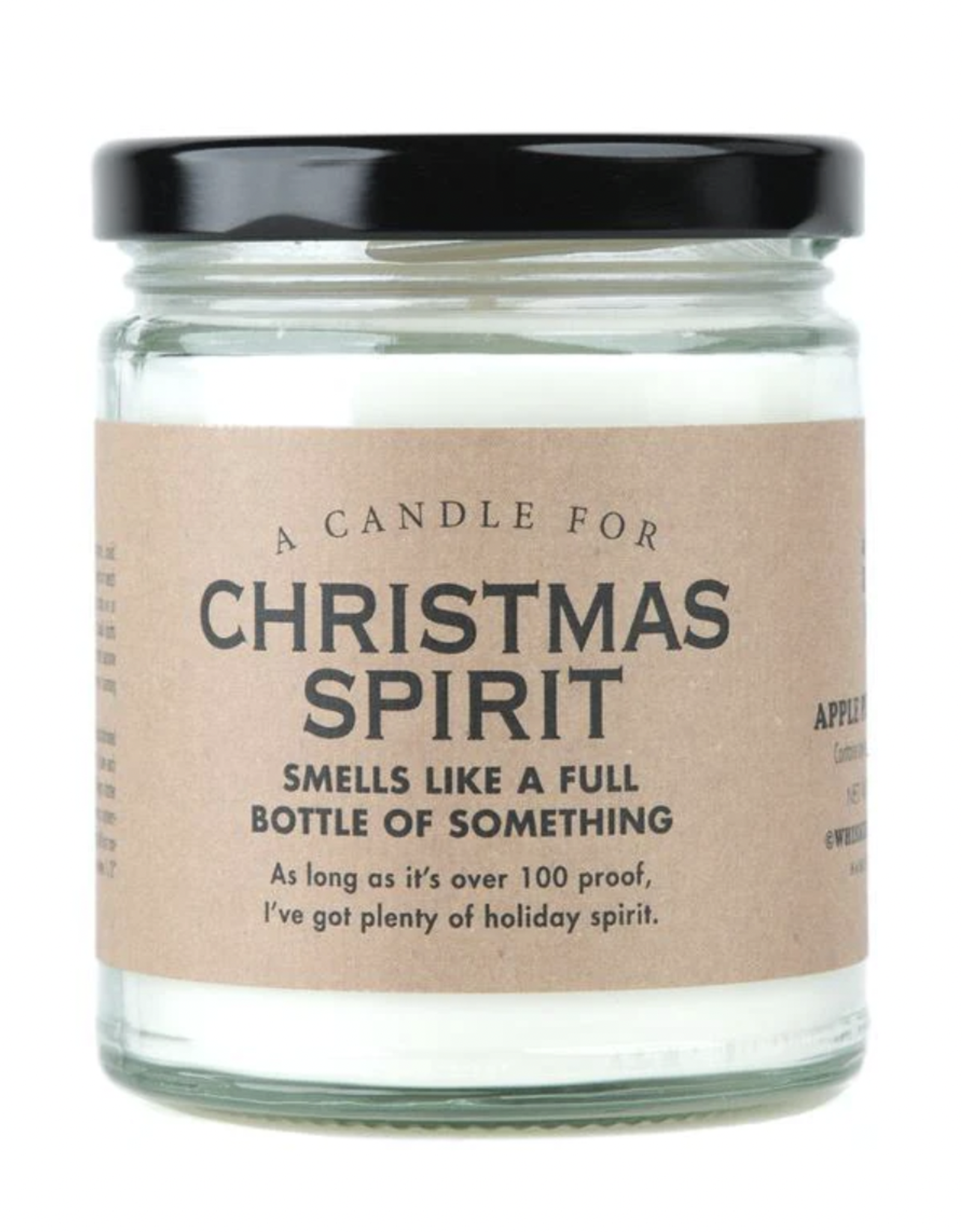 Candle For Christmas Spirit