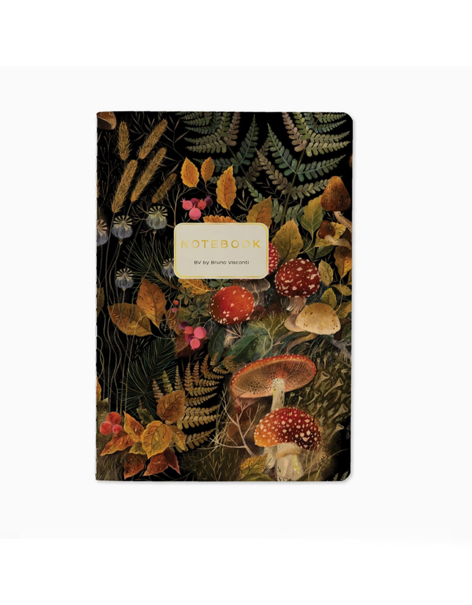 Forest Mushrooms Notebook