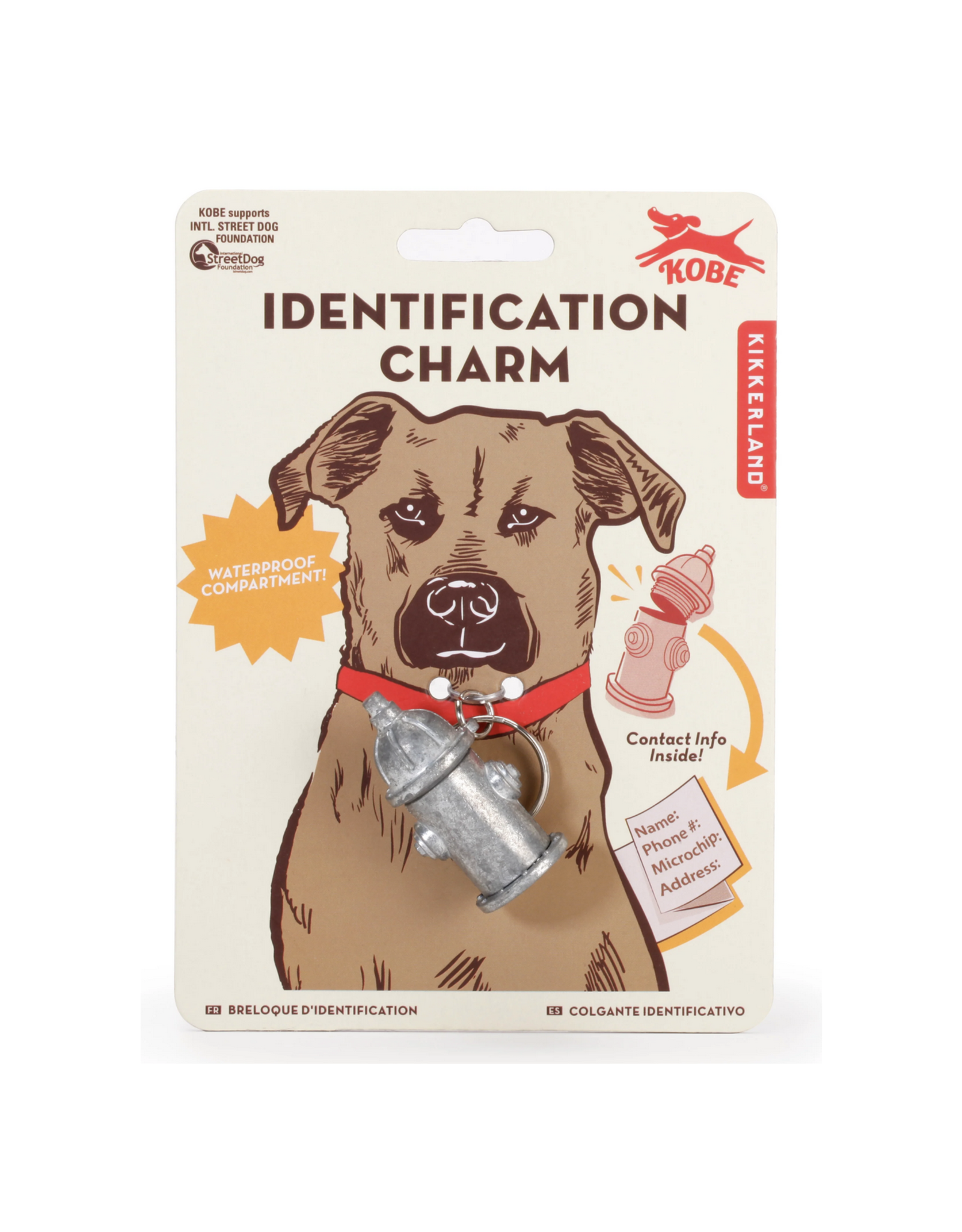 Kobe Dog Identification Charm *