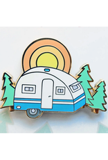Happy Camper Enamel Pin
