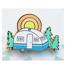 Happy Camper Enamel Pin