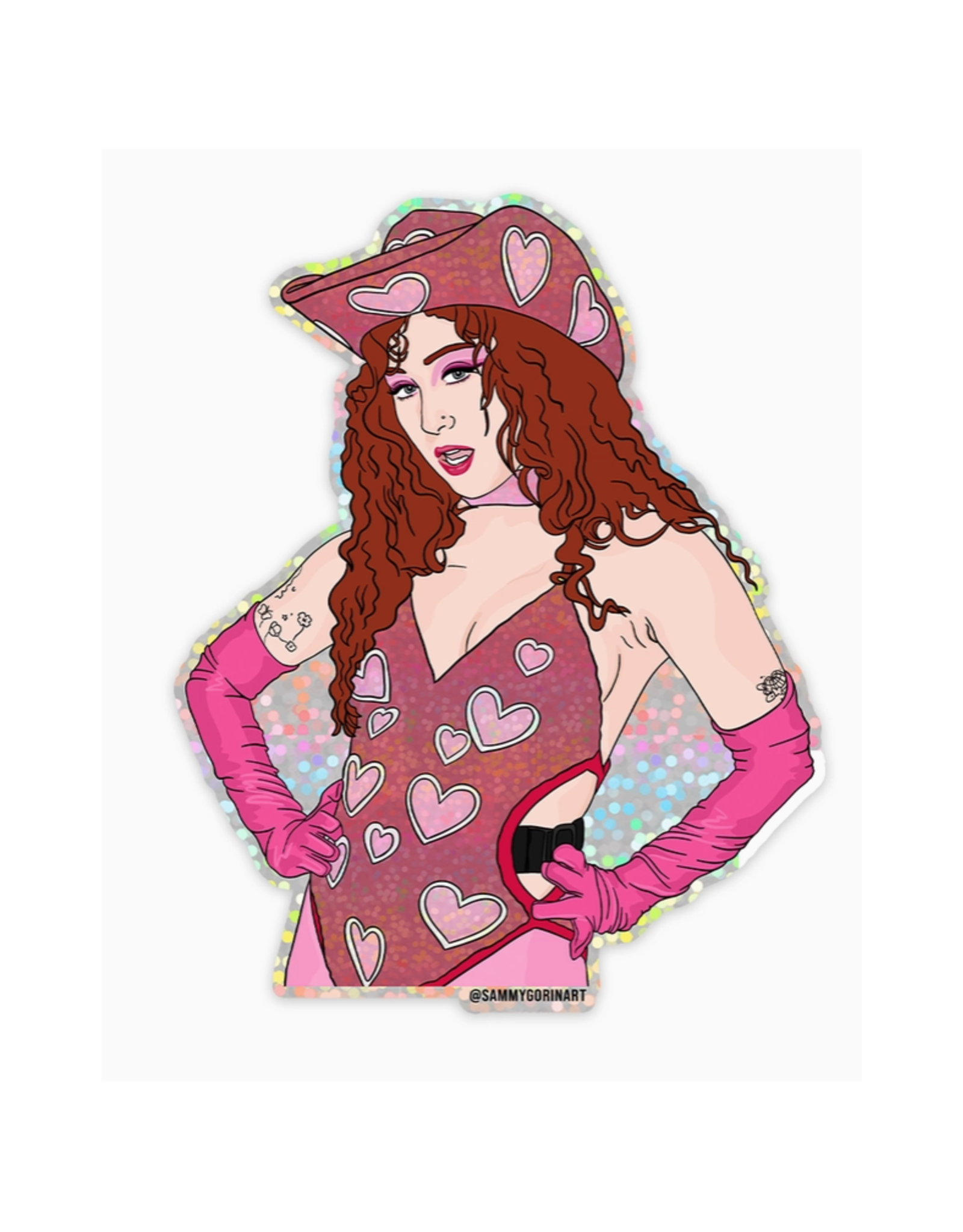 Hot 2 Go Chappell Roan Sticker