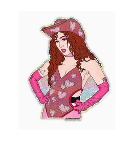 Hot 2 Go Chappell Roan Sticker