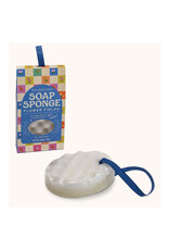 Checkerboard Blooms Soap Sponge