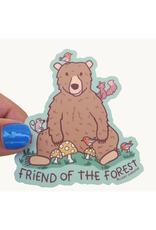 Bear Friend of The Forest Sticker