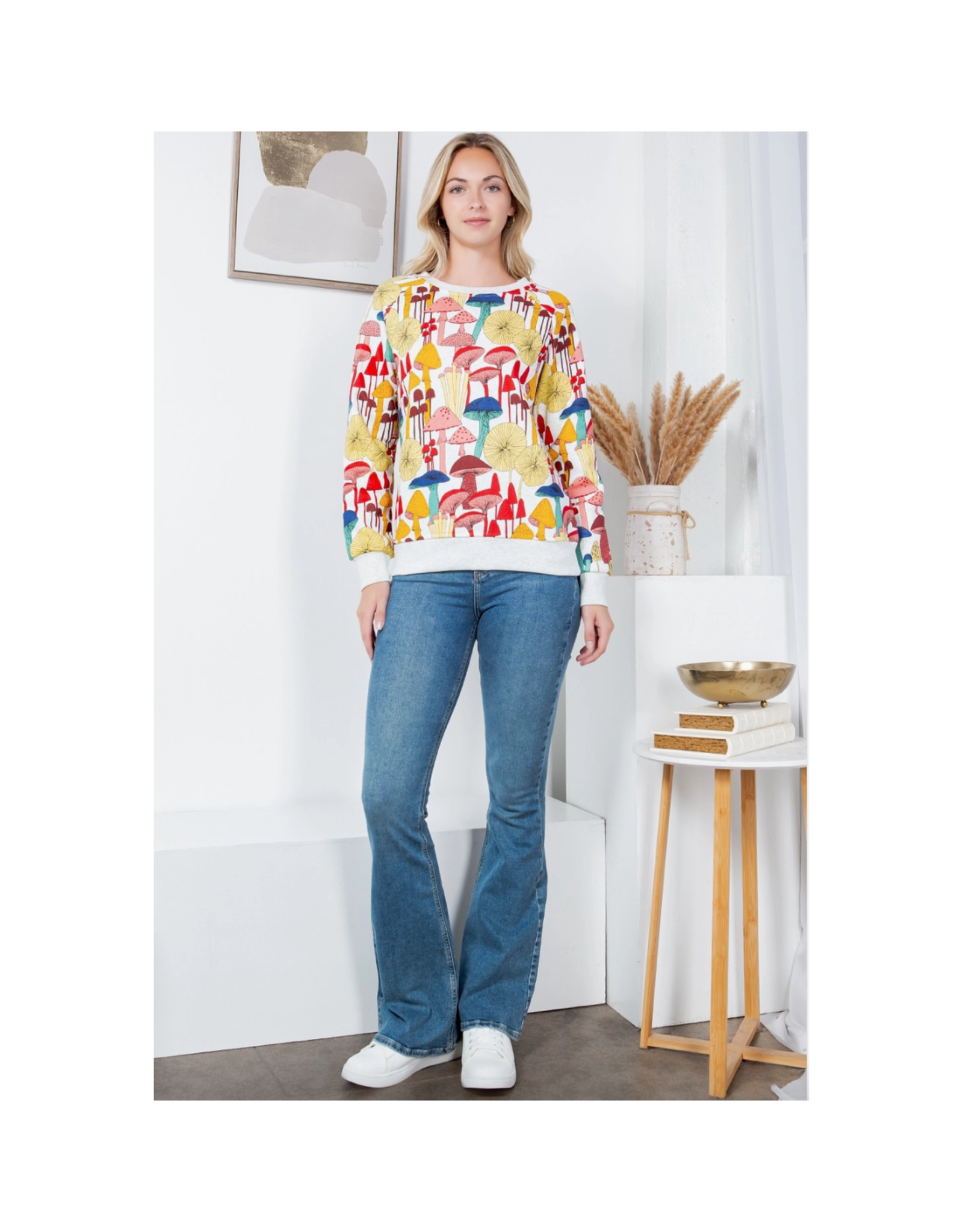 Mushroom Garden Sweatshirt