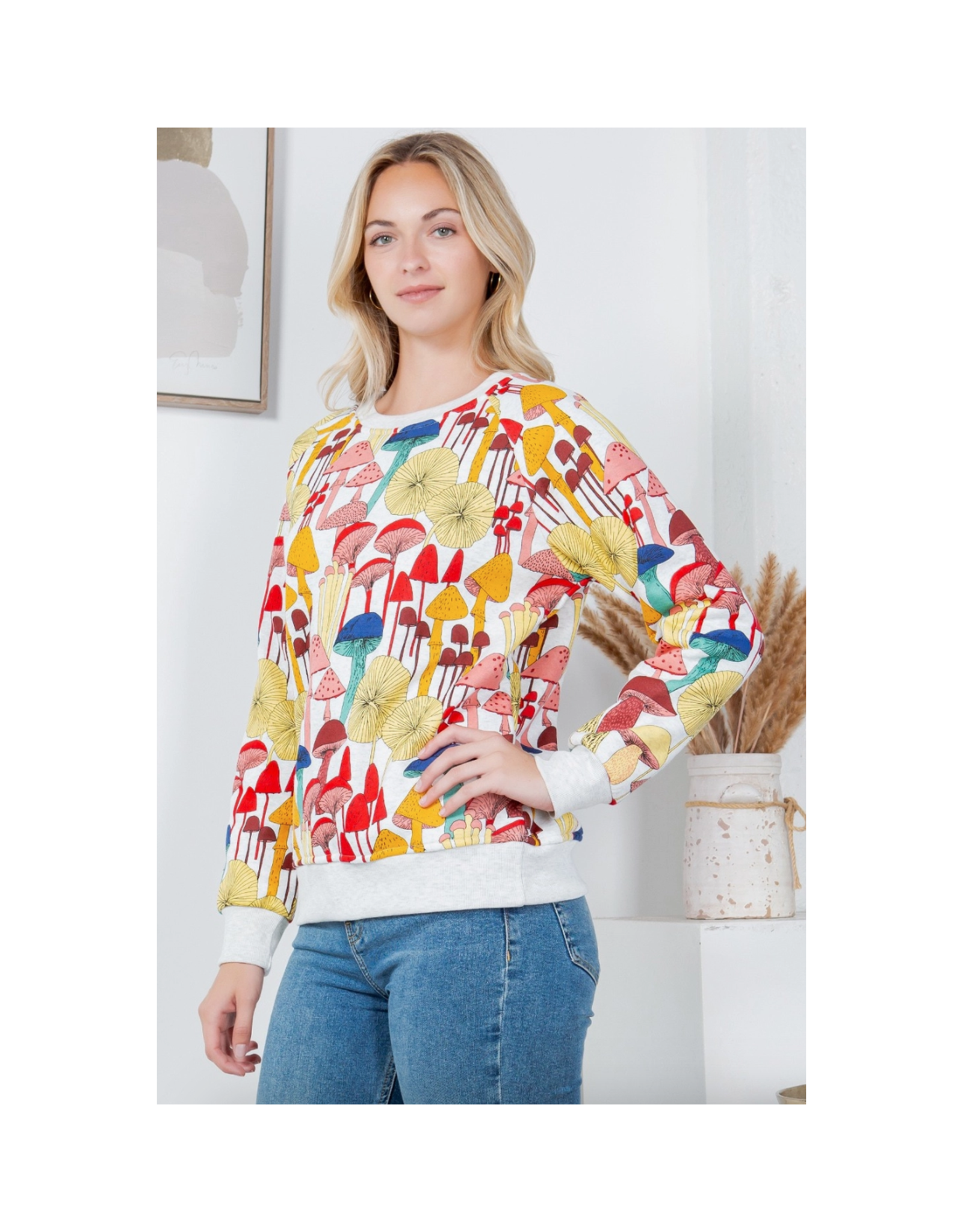Mushroom Garden Sweatshirt