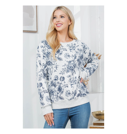 Peony Toille Sweatshirt