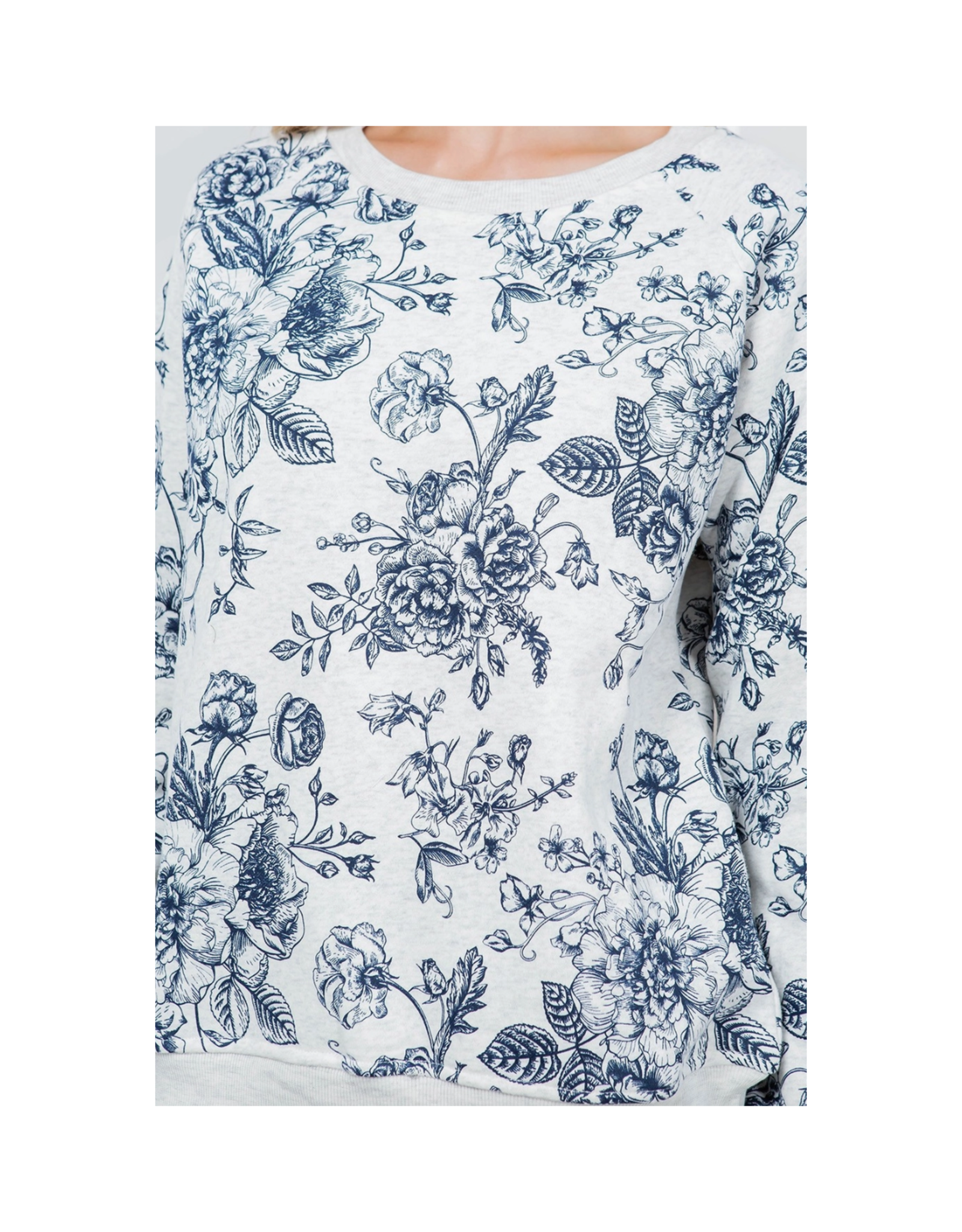 Peony Toille Sweatshirt