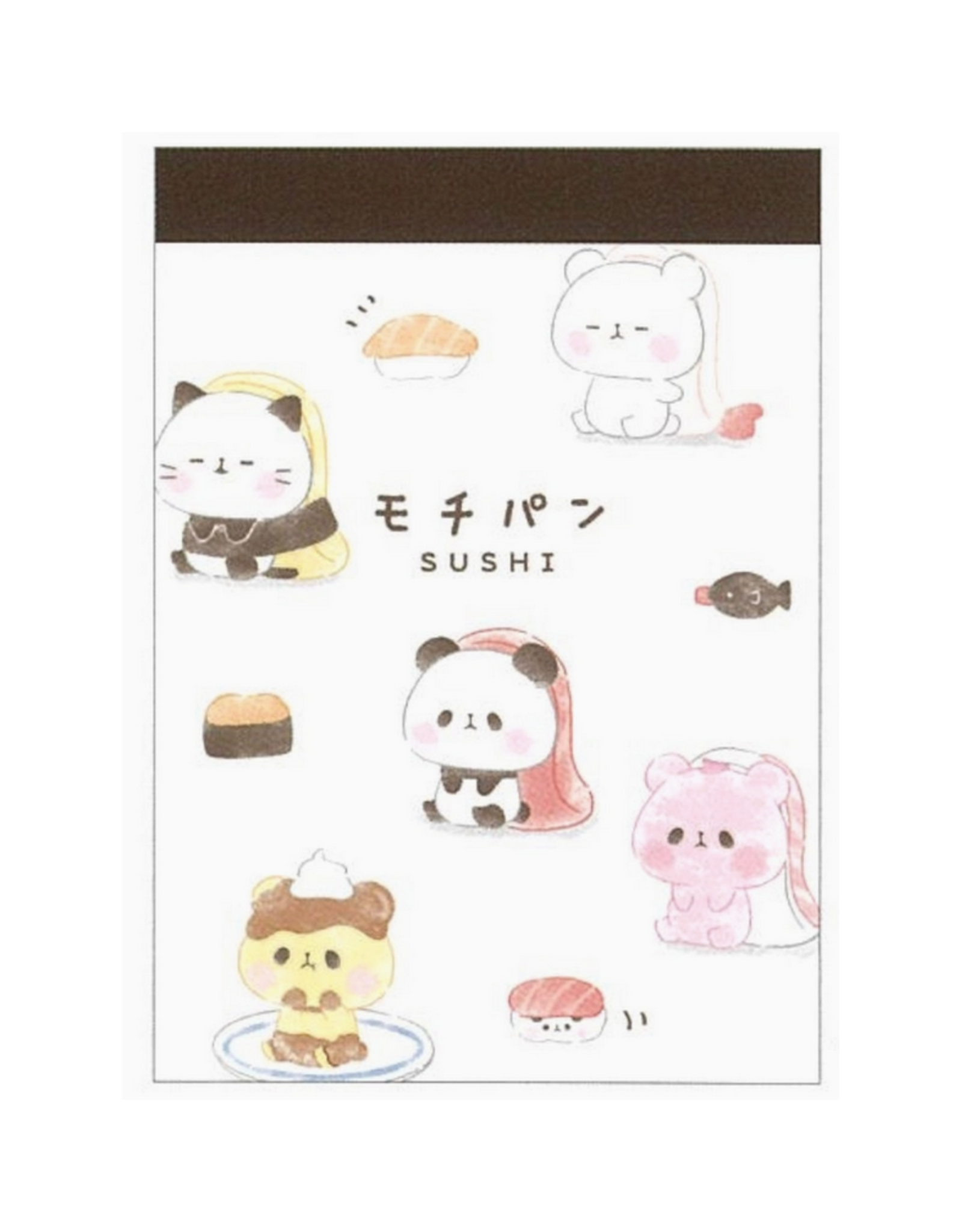 Sushi Animals Mini Notepad