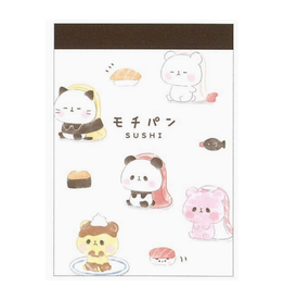 Sushi Animals Mini Notepad