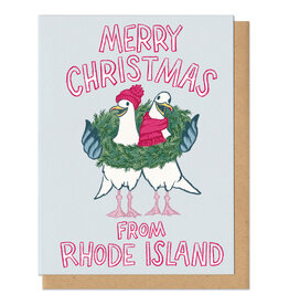 Merry Christmas from Rhode Island (Seagulls) Boxed Card Set