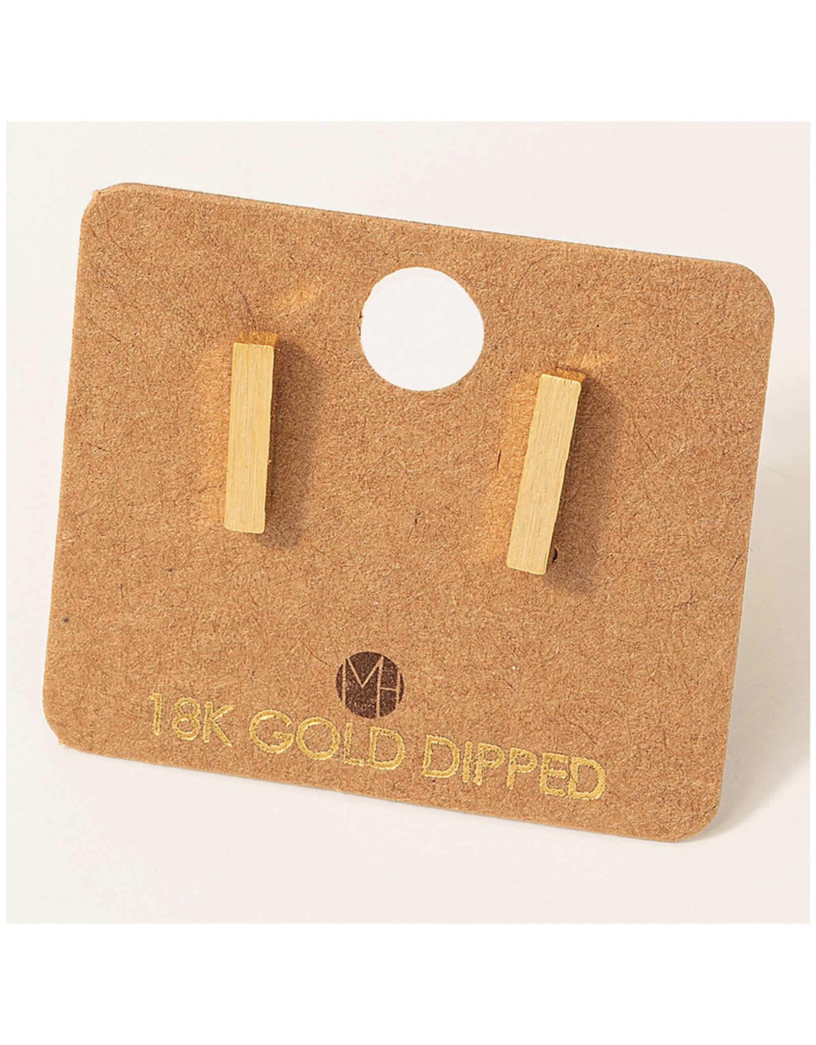 Dainty Mini Bar Earrings