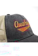Quahogs Distressed Trucker Hat Quahogs Distressed Trucker Hat