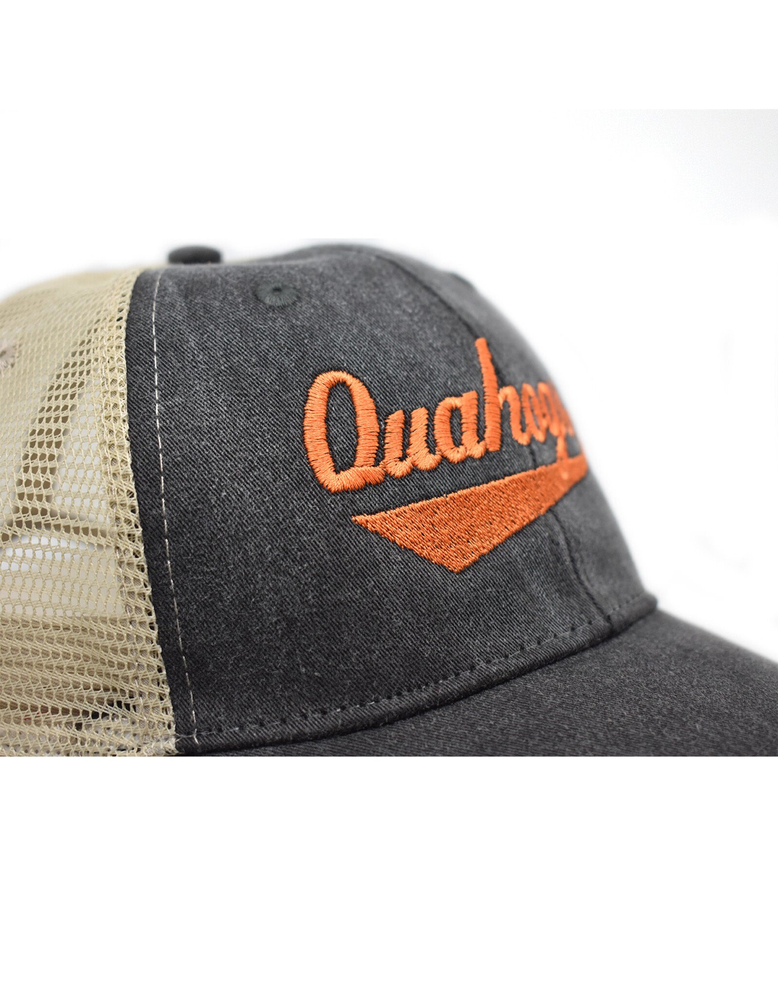 Quahogs Distressed Trucker Hat