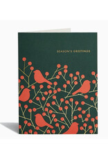 Season's Greetings Wren Boxed Card Set
