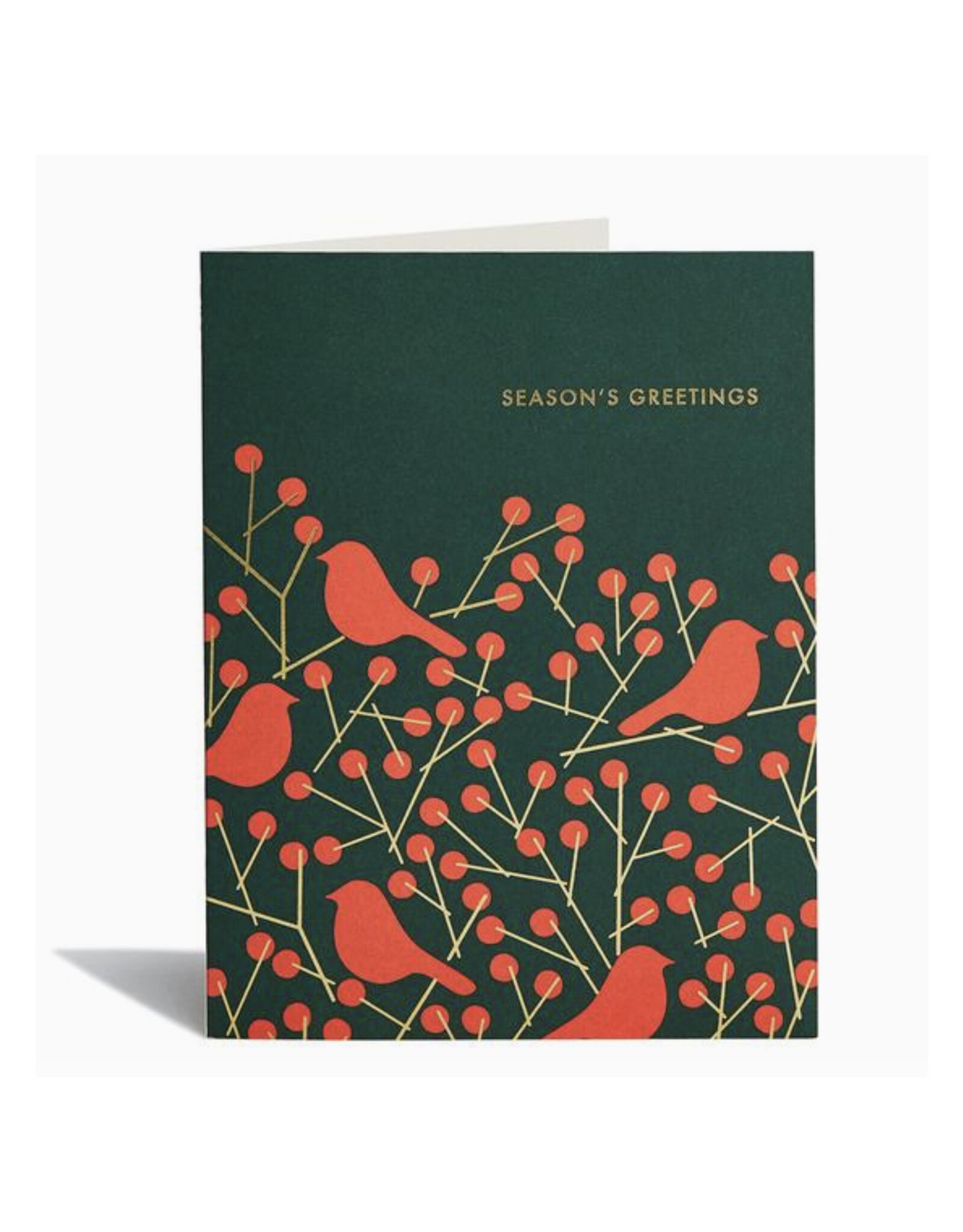 Season's Greetings Wren Boxed Card Set