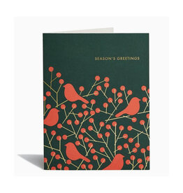 Season's Greetings Wren Boxed Card Set