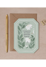 Congrats On Your Growing Family Greeting Card