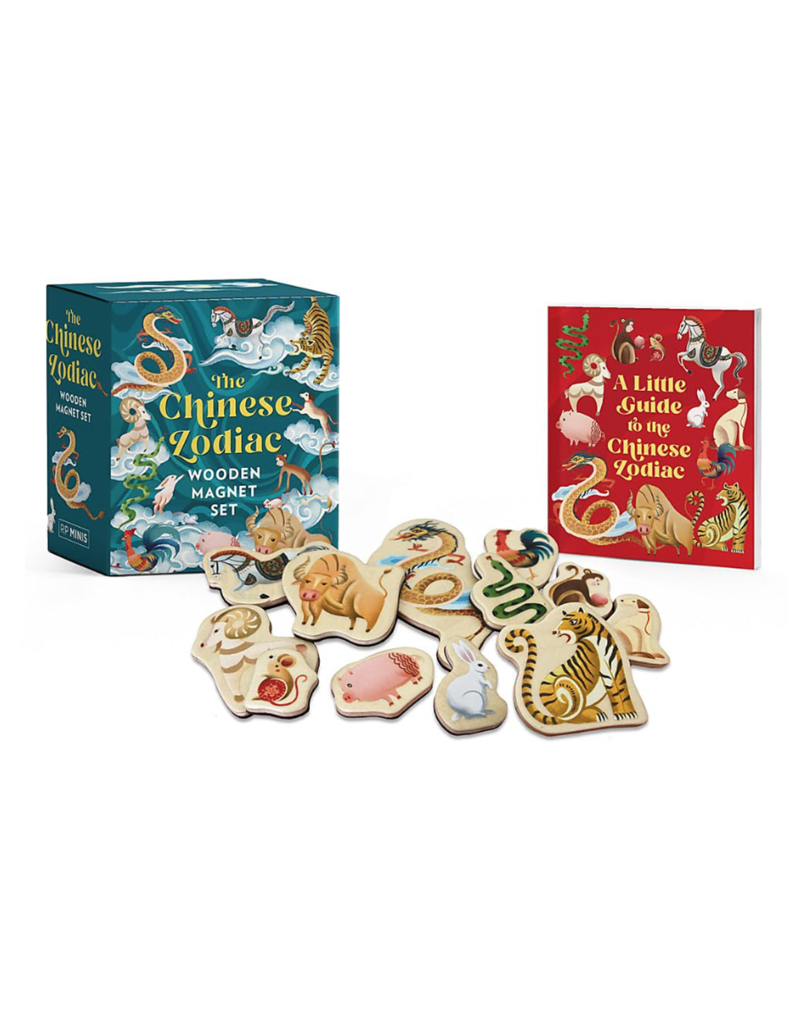Chinese Zodiac Wooden Magnets