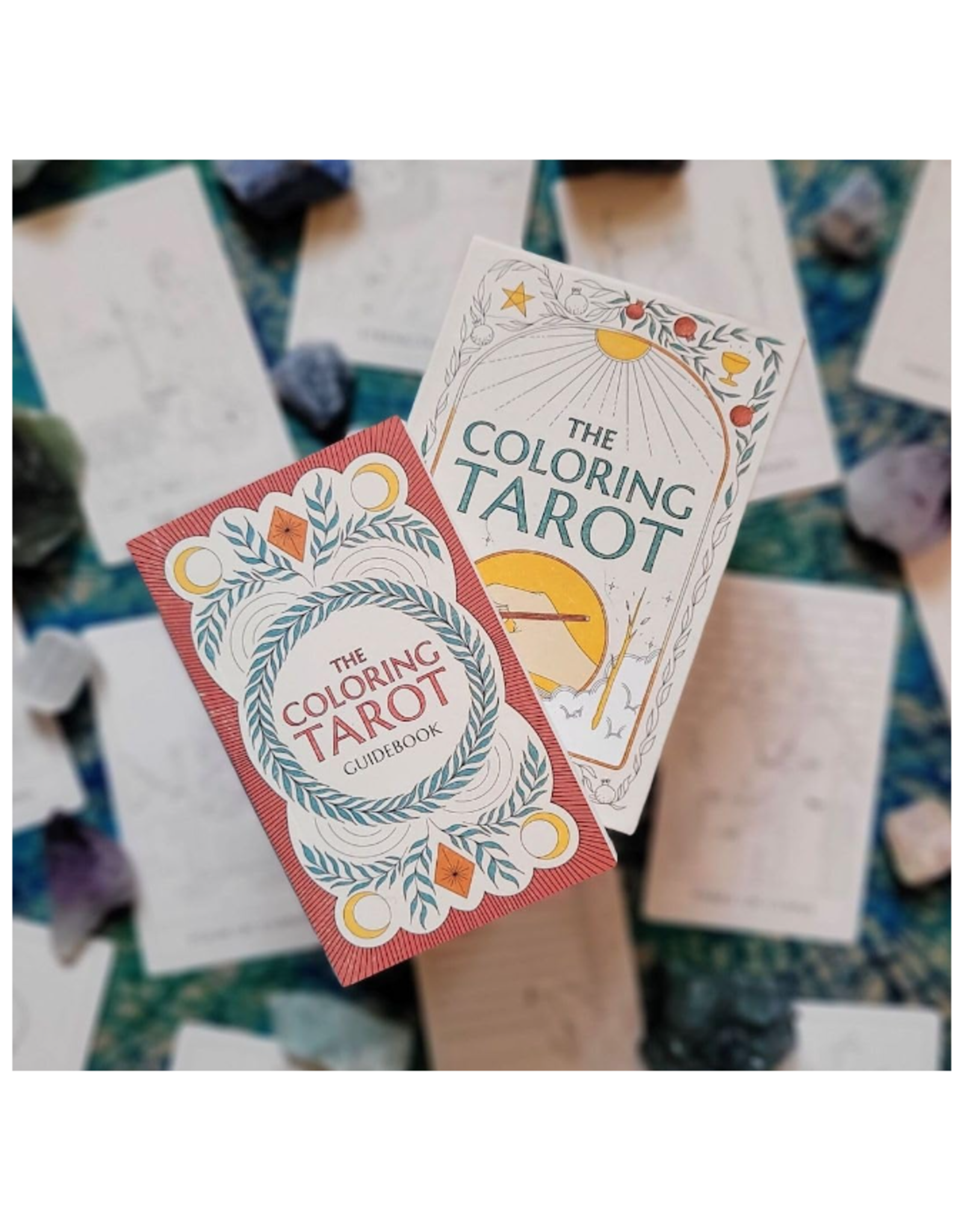 Coloring Tarot Deck & Guidebook