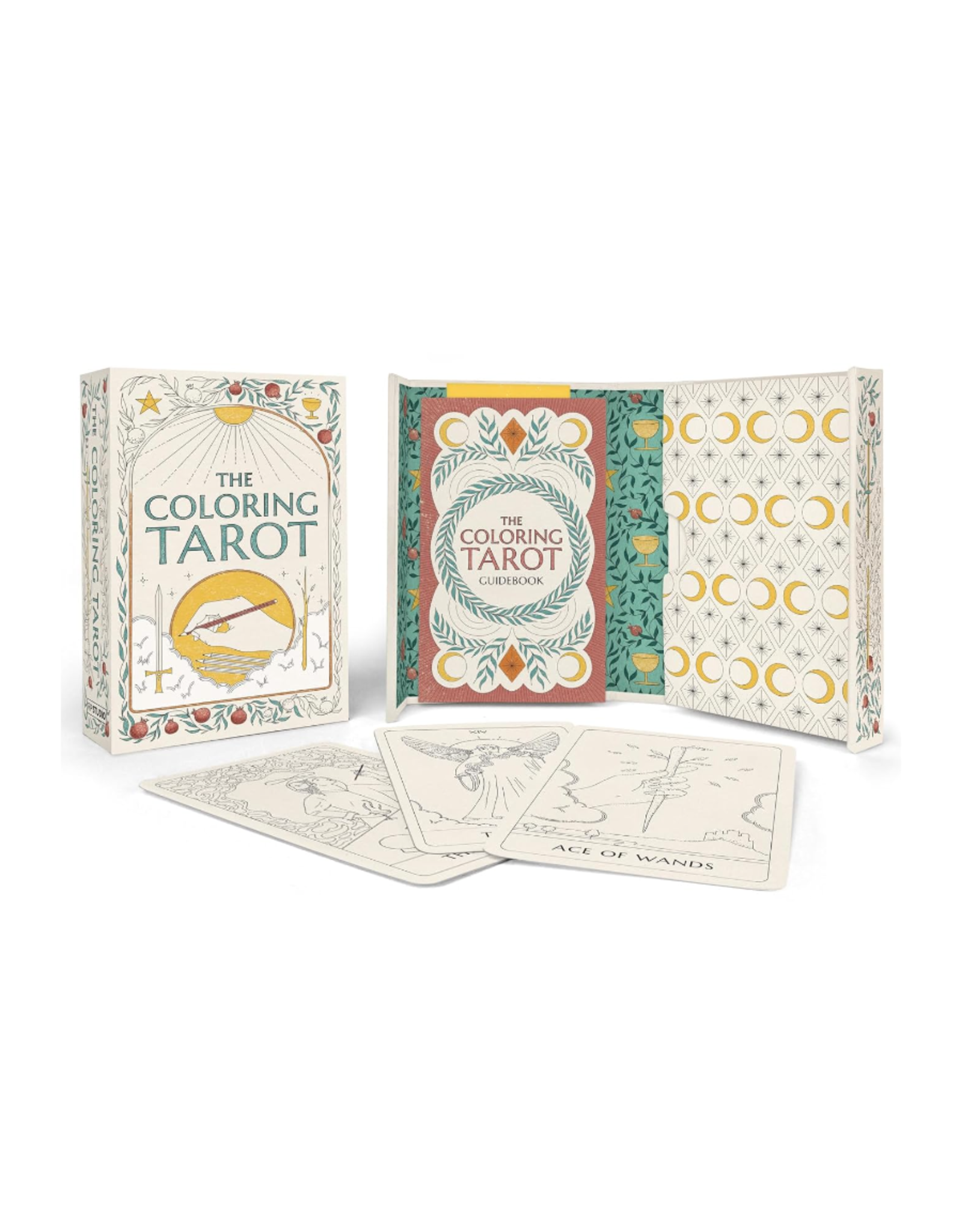 Coloring Tarot Deck & Guidebook