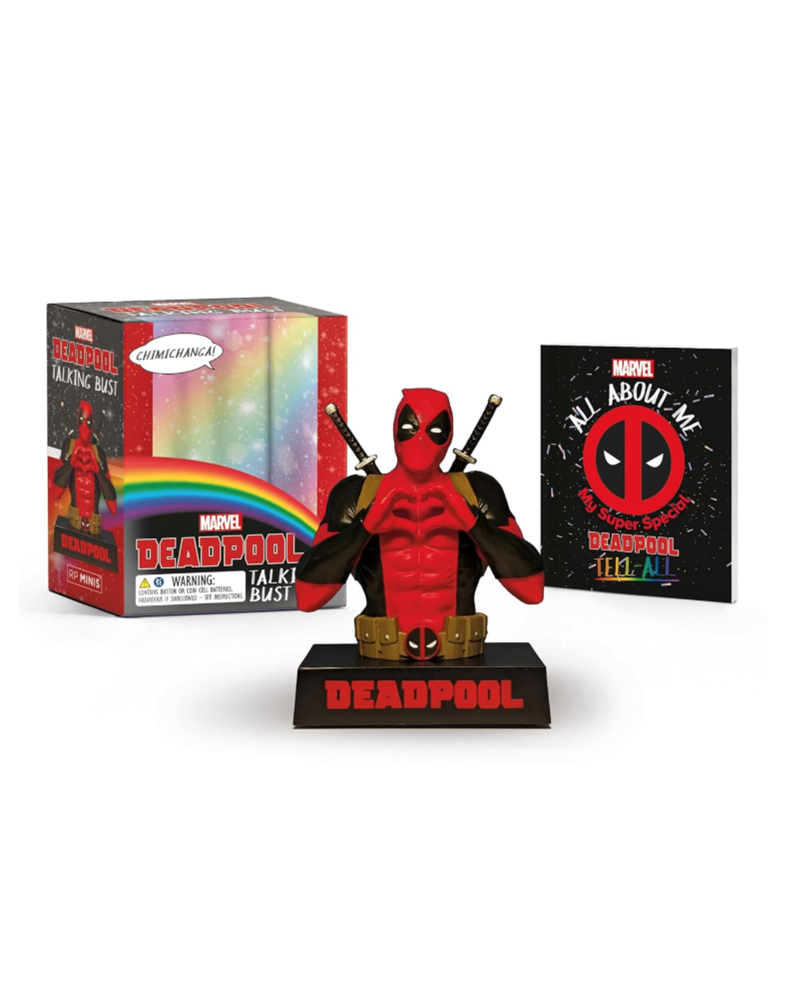 Deadpool Talking Bust