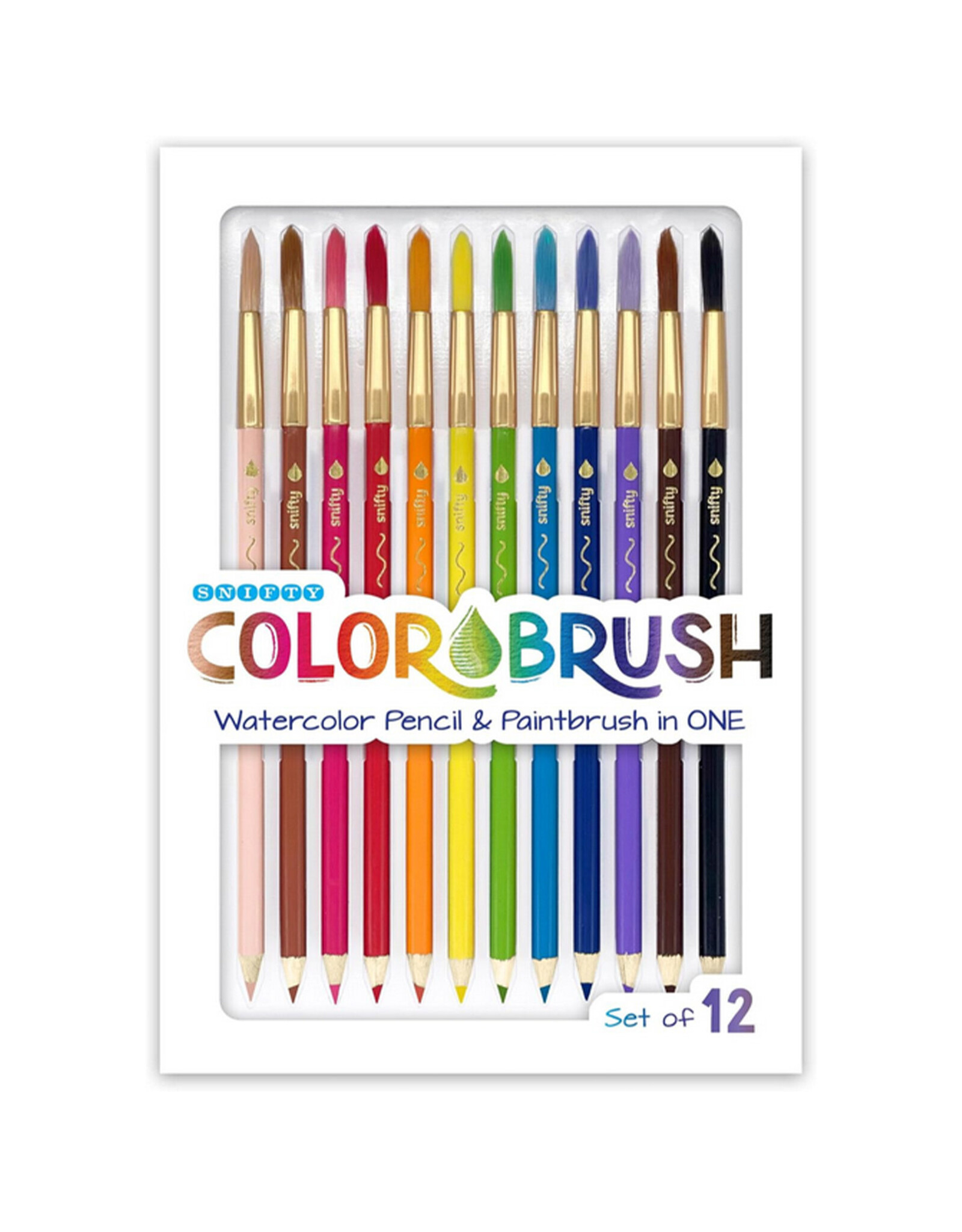 Colorbrush Watercolor Pencil / Paintbrush Set
