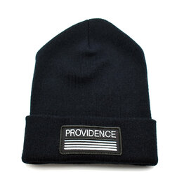 Providence Black Retro Beanie