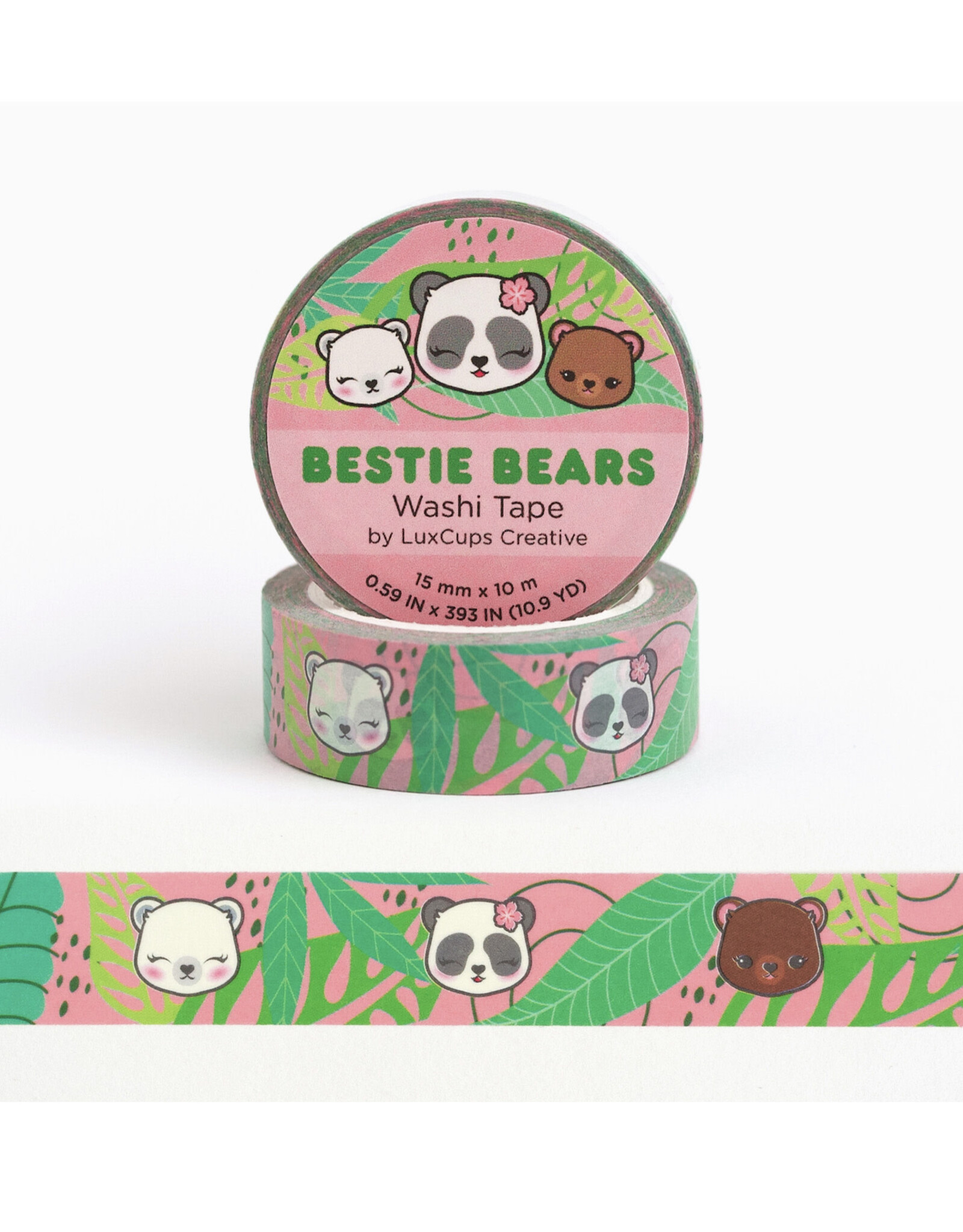 Bestie Bears Washi Tape