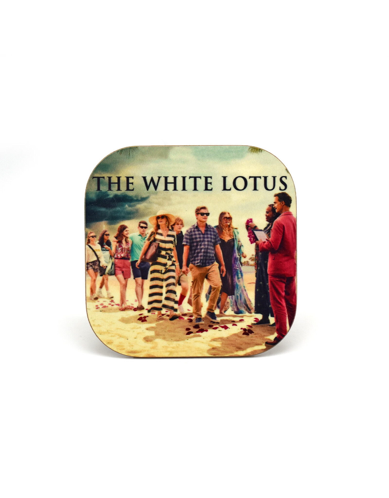 The White Lotus Cast Coaster