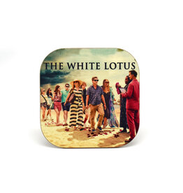 The White Lotus Cast Coaster