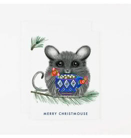 Merry Christmouse Christmas Greeting Card