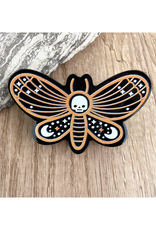 Butterfly Skull Claw Clip