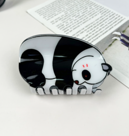 Sleepy Panda Claw Clip