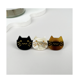 Triple Cat Barrette
